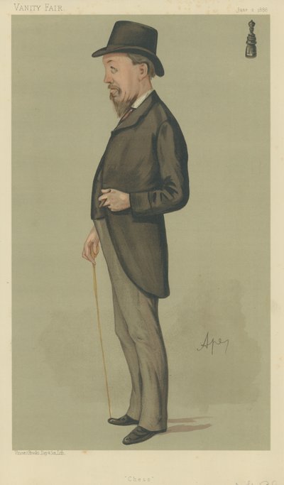 M. Joseph Henry Blackburne - Carlo Pellegrini