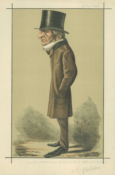 M. William Ewart Gladstone - Carlo Pellegrini