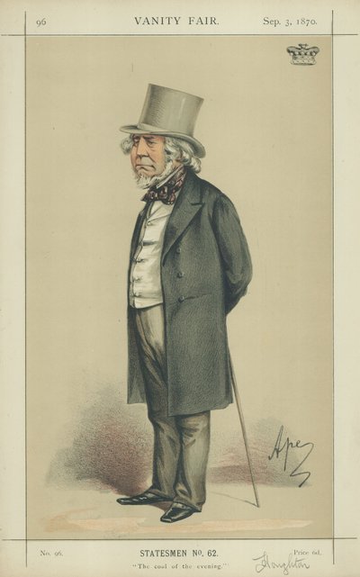 R M Milnes, Lord Houghton - Carlo Pellegrini