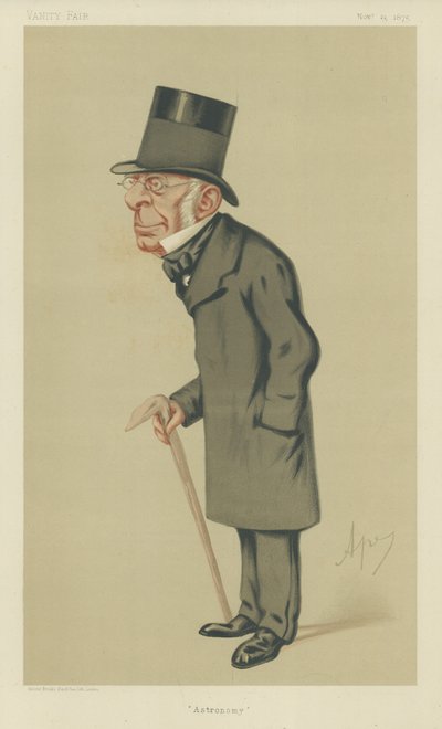 Sir George Biddell Airy - Carlo Pellegrini
