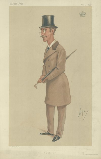 Le comte de Dunraven et Mount-Earl - Carlo Pellegrini