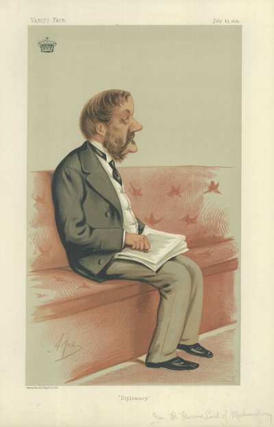 Le comte de Malmsbury - Carlo Pellegrini