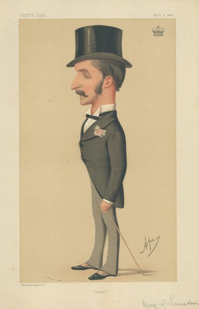 Le marquis de Lansdowne - Carlo Pellegrini