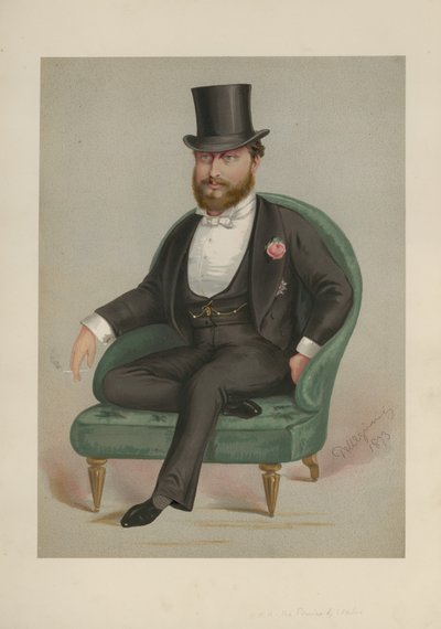 Le prince de Galles - Carlo Pellegrini