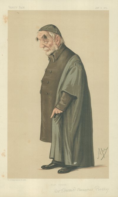 Le Révérend Edward Bouverie Pusey - Carlo Pellegrini