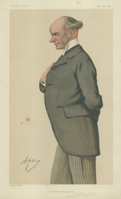 Le très honorable David Plunket - Carlo Pellegrini