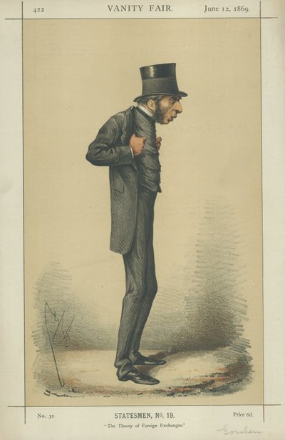 Le très honorable G J Goschen - Carlo Pellegrini