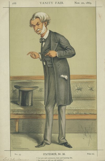 Le Très Honorable Lord John J R Manners - Carlo Pellegrini