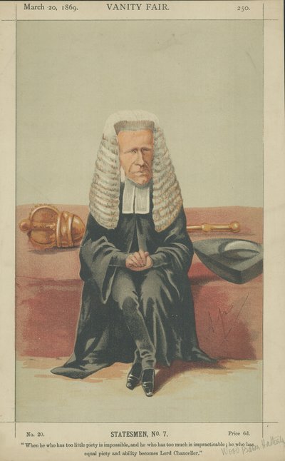 William Page Wood, Baron Hatherley - Carlo Pellegrini