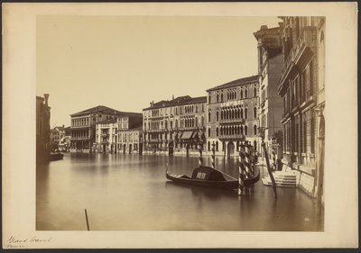 Grand Canal de Palazzo Grimani à S. Polo - Carlo Ponti