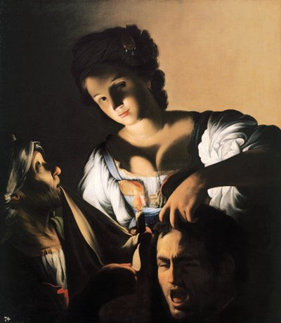 Judith avec la tête d