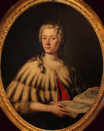 Portrait de Laura Bassi 1711-1778, milieu du XVIIIe siècle - Carlo Vandi