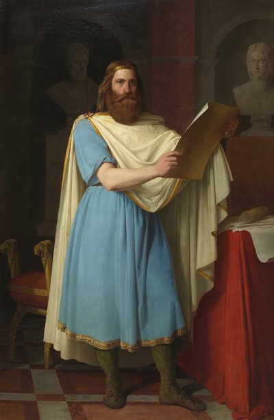 Alaric II, roi des Wisigoths, 1856 - Carlos María Esquivel y Rivas