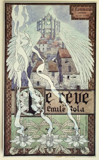 Le rêve, page de titre du roman d