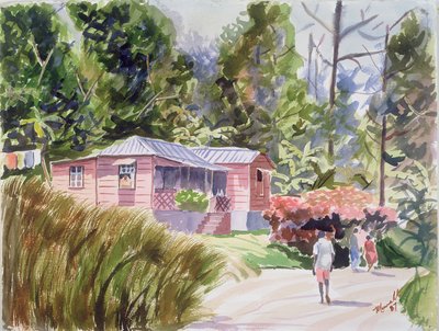 Une maison tropicale, 1987 - Carlton Murrell
