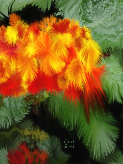 Fantaisie florale #1 - Carol Sousa Cuello