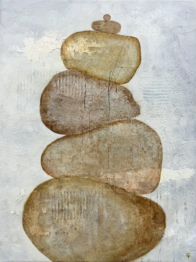 Pierres zen empilées - Carolina Gårdheim