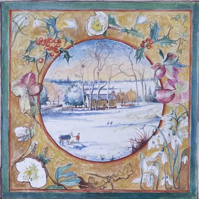Matin de Noël, Little Somborne - Caroline Hervey Bathurst
