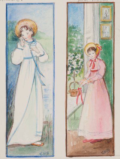 Elizabeth Bennet et Emma Woodhouse, 2011 - Caroline Hervey Bathurst