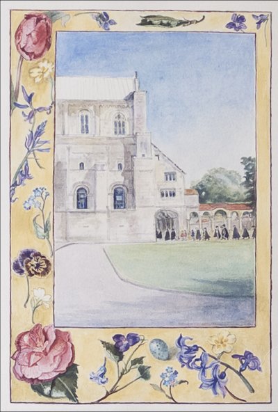 Cathédrale de Winchester, choristes en route pour la pratique - Caroline Hervey Bathurst