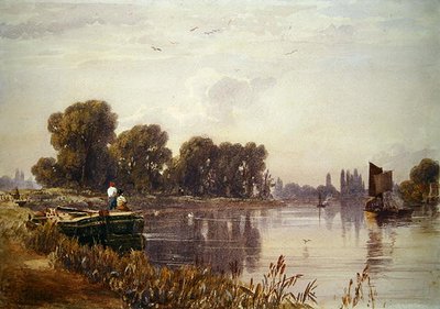 Vue de la Tamise - Caroline Lucy Scott