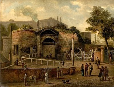 Vue de la porte du château, Nottingham - Caroline Mary Price