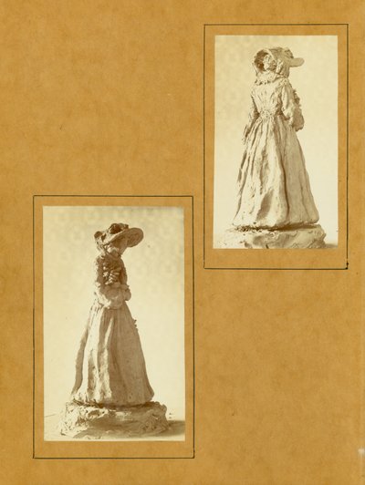 Esquisse en argile par Caroline Risque, photographies de ses sculptures, page un - Caroline Risque