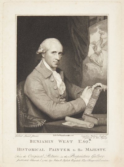 Benjamin West - Caroline Watson