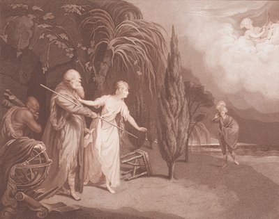 Miranda Shakespeare, La Tempête, Acte 1, Scène 2, 1784 - Caroline Watson