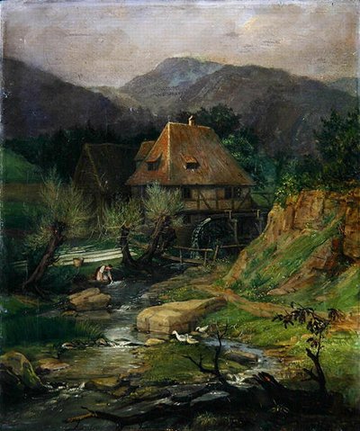 Moulin près de Doernberg - Caroline von der Embde