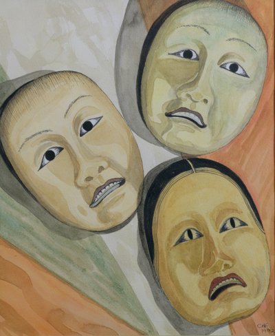 Masques orientaux - Carolyn Hubbard Ford