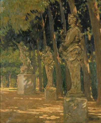 Carrefour au bout du Tapis Vert, Versailles - Carroll Beckwith
