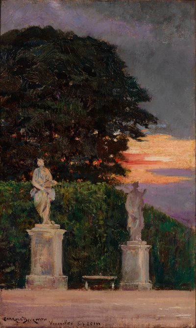 Coin de la terrasse, Versailles - Carroll Beckwith