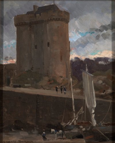 La Tour de Solidor à St. Severin, Normandie - Carroll Beckwith