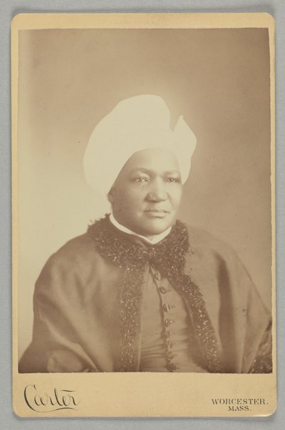 Carte de cabinet de Sarah Ann Blunt Crozley, novembre 1884 - Carter