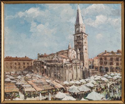 Piazza Grande à Modène - Casimiro Jodi