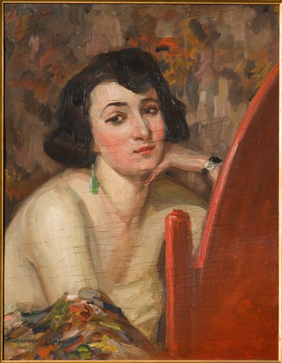 Femme au miroir - Casimiro Jodi