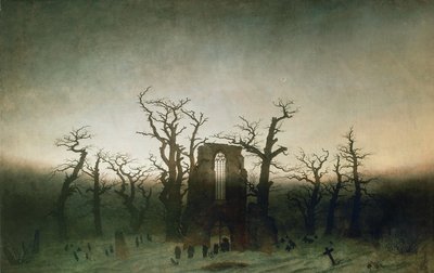 Abbaye dans le bois de chênes - Caspar David Friedrich
