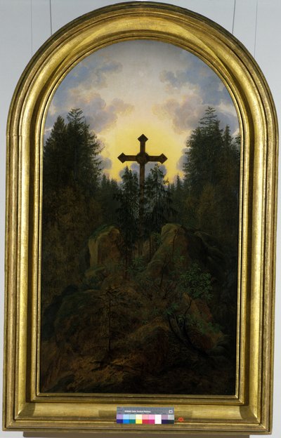 Croix dans les montagnes - Caspar David Friedrich