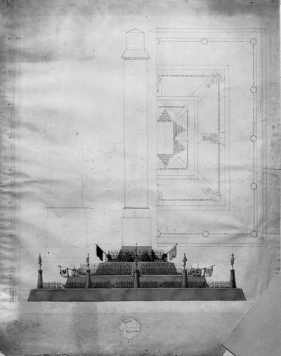 Conception pour un mémorial de guerre - Caspar David Friedrich
