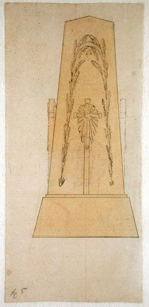 Conception pour un monument, 1812 - Caspar David Friedrich