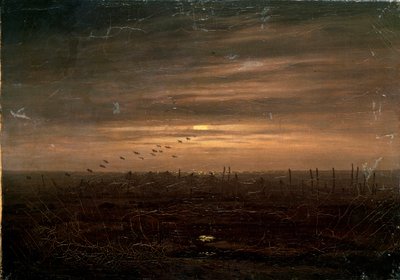 Filets de pêche, fin du XVIIIe ou XIXe siècle - Caspar David Friedrich