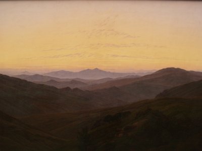 French : Les Monts des Géants Giant Mountains - Caspar David Friedrich