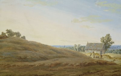 Cabane avec un puits sur le Rügen - Caspar David Friedrich