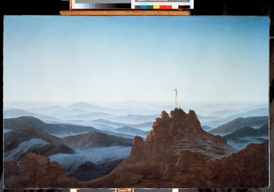 Paysage de matinée sur les montagnes des Géants - Caspar David Friedrich