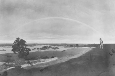 Paysage avec arc-en-ciel - Caspar David Friedrich