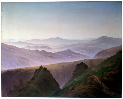 Matin dans les montagnes, avant 1823 - Caspar David Friedrich