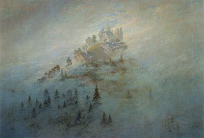 Brume matinale dans les montagnes, 1808 - Caspar David Friedrich