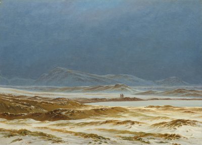 Paysage du Nord, printemps, vers 1825 - Caspar David Friedrich