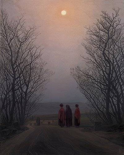 Matin de Pâques - Caspar David Friedrich
